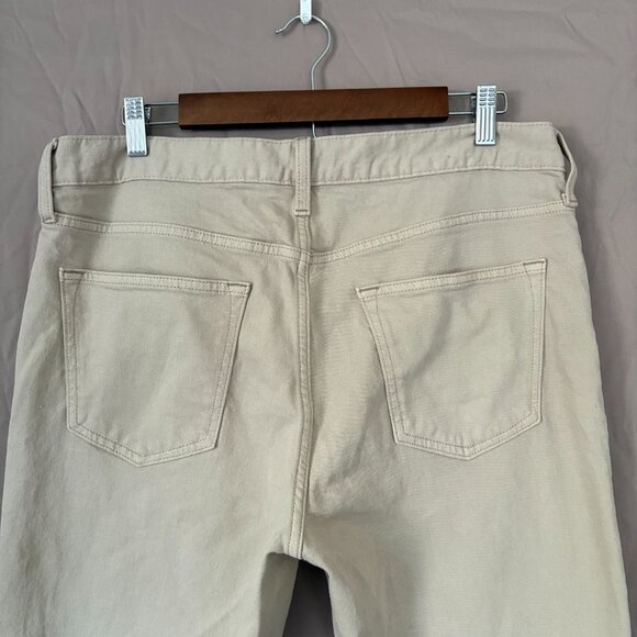 Old Navy Mens 5 Pocket Slim Light Khaki Built in Flex 34X30 Preppy Office Casual - Picture 7 of 12